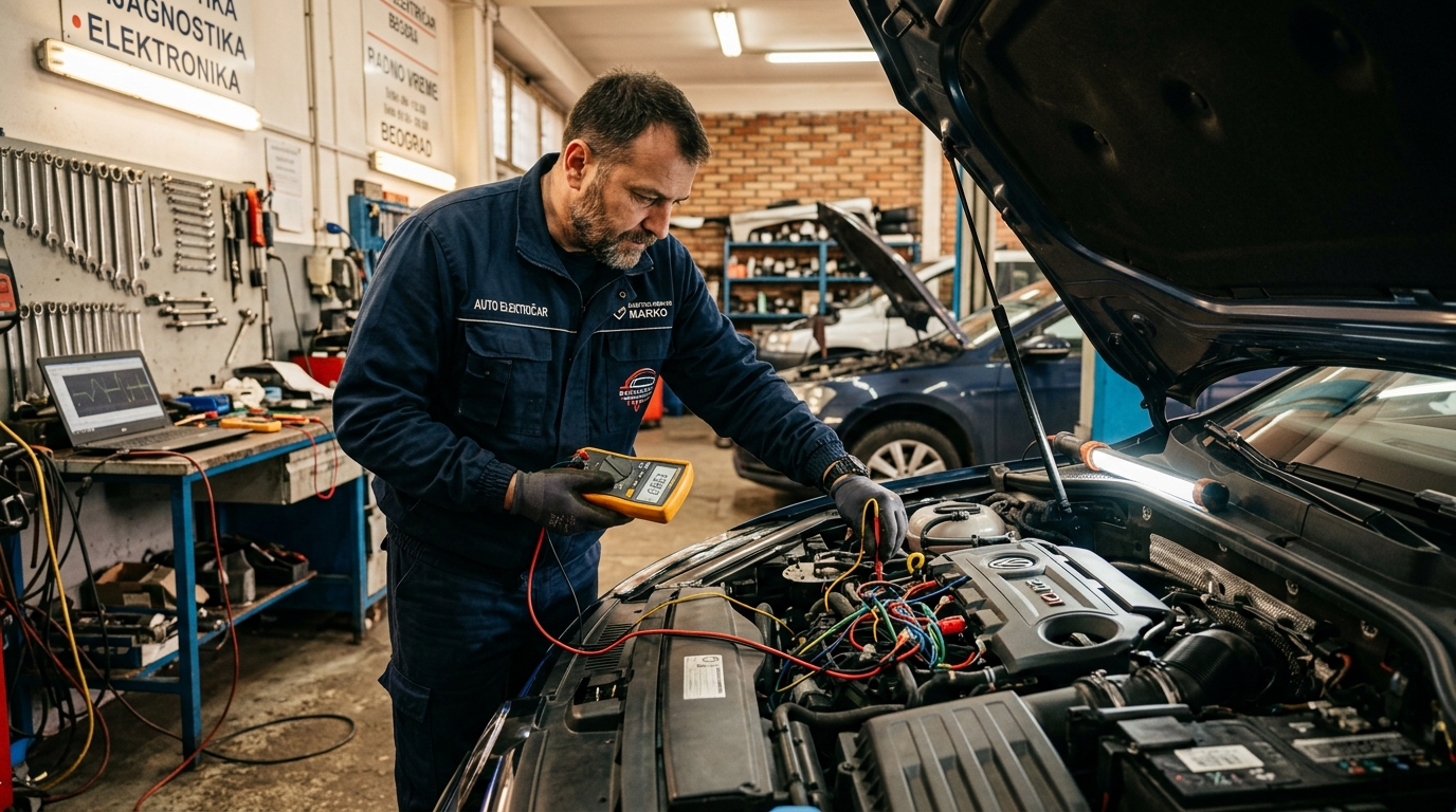 Beogradske žice i majstori: Priča o auto električarima koji održavaju puls grada