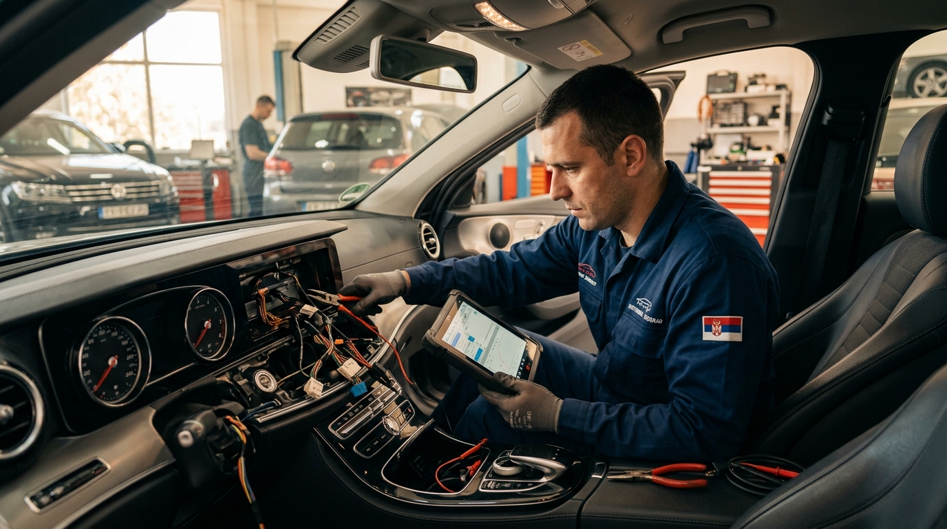 Beogradski puls na četiri točka: Kako auto elektronika menja iskustvo vožnje